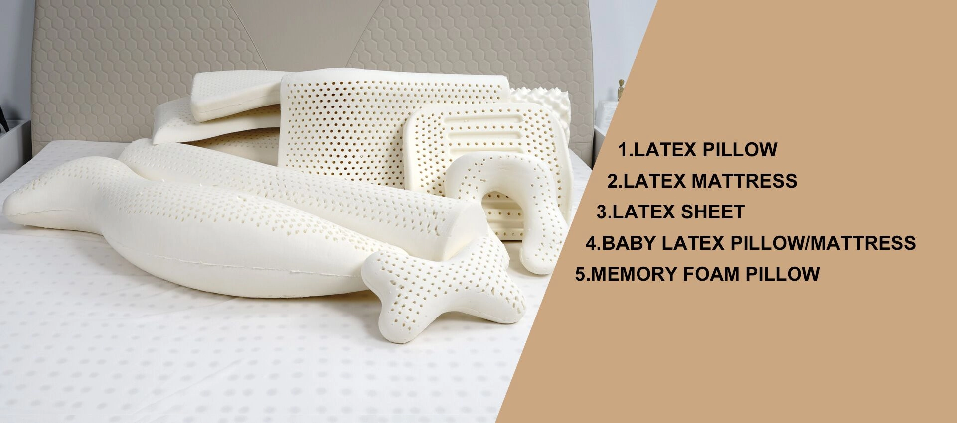 Latex -produkte van hoë gehalte