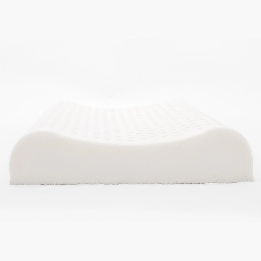 Servikale ortopediese latex ergonomiese kussing