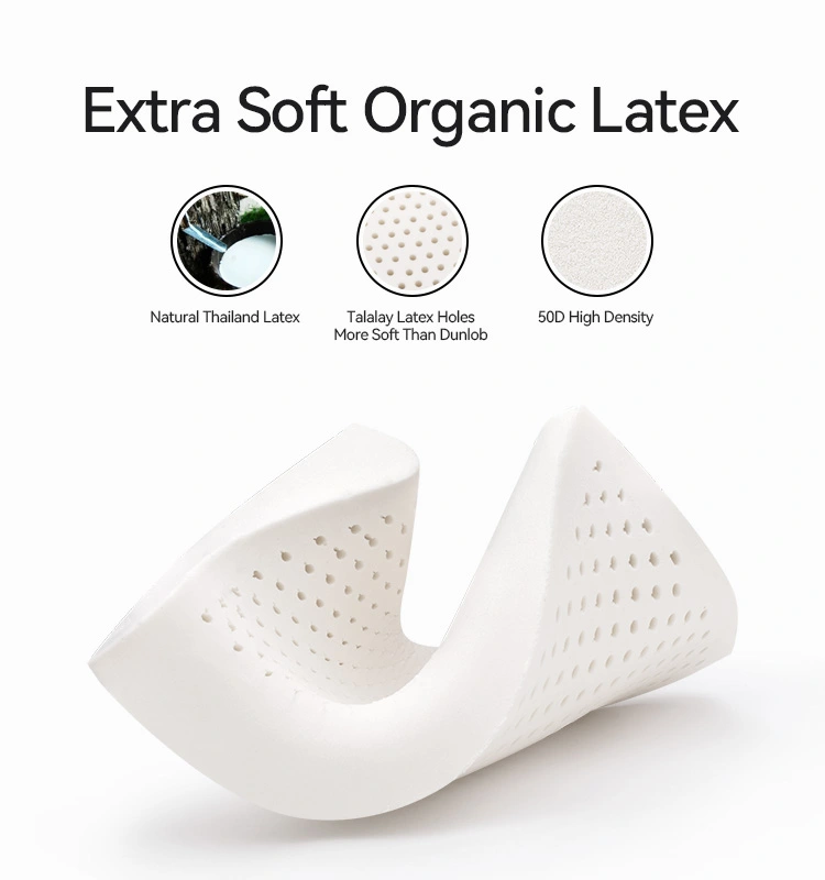 Cervical Orthopedic Latex Ergonomic Pillow
