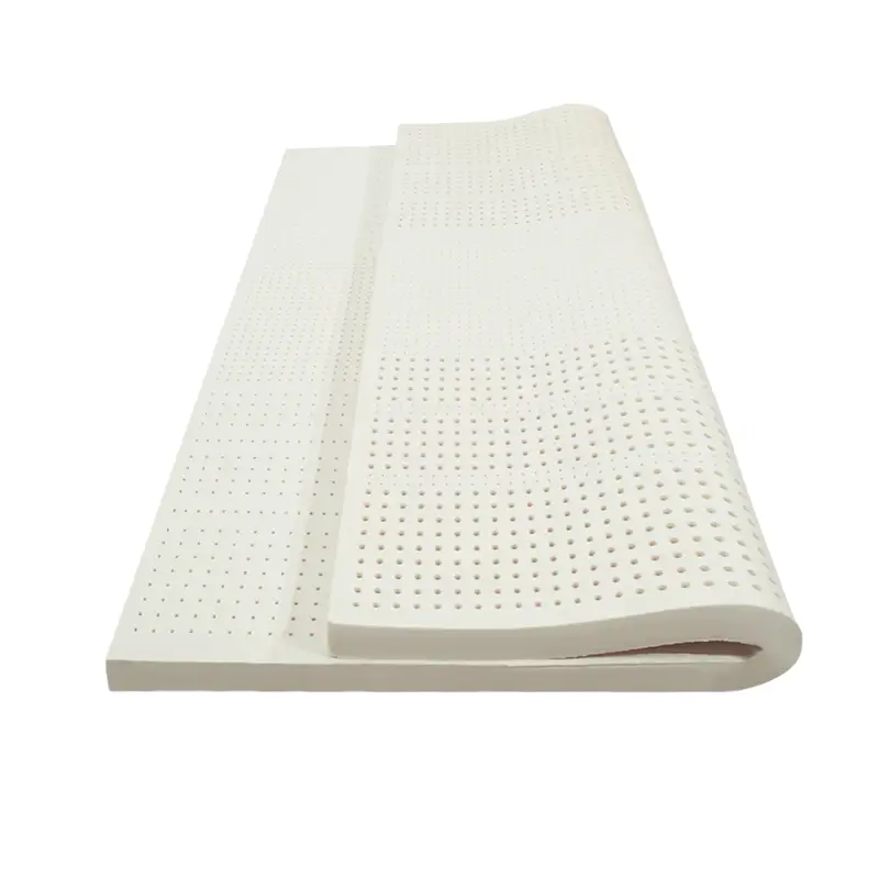 Koninggrootte 7-sone plat latex-matras